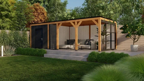 Беседки, навесы, бани, хозблоки, модули, малые архитектурные формы.