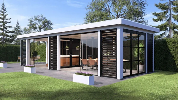 Беседки, навесы, бани, хозблоки, модули, малые архитектурные формы.