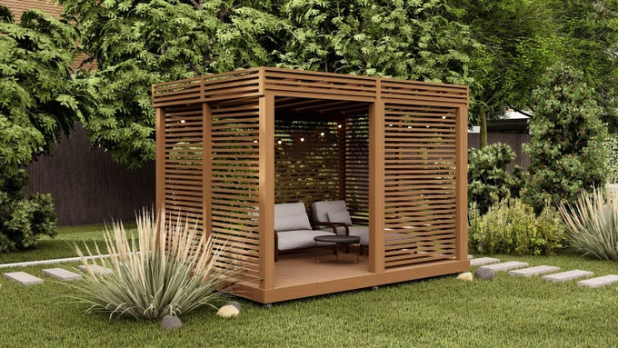 Дома, беседки, навесы, бани, хозблоки, модули, малые архитектурные формы.