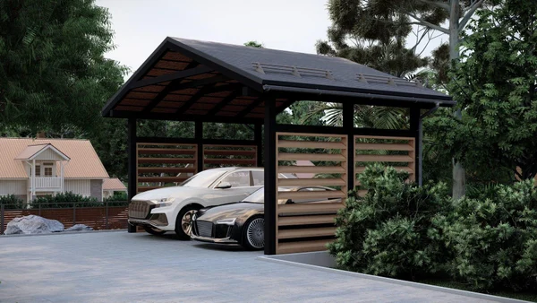 Беседки, навесы, бани, хозблоки, модули, малые архитектурные формы.