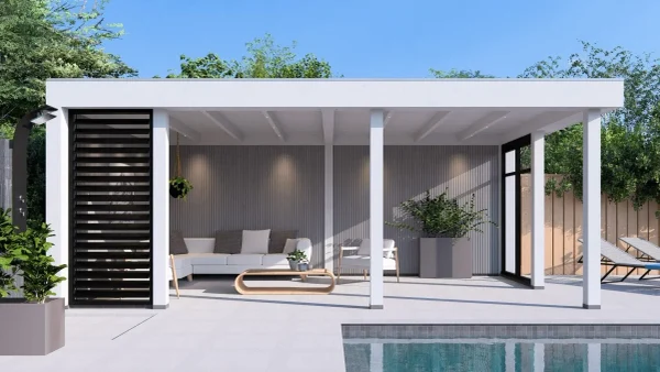 Беседки, навесы, бани, хозблоки, модули, малые архитектурные формы.