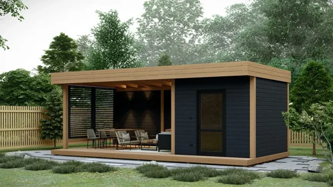 Дома, беседки, навесы, бани, хозблоки, модули, малые архитектурные формы.