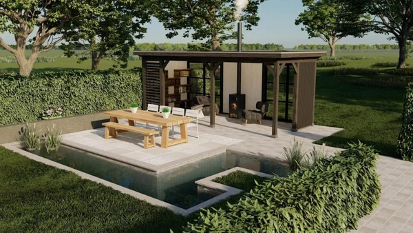 Беседки, навесы, бани, хозблоки, модули, малые архитектурные формы.