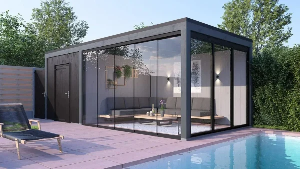 Беседки, навесы, бани, хозблоки, модули, малые архитектурные формы.